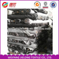 Uniformes y textiles de algodón o tc stock de teñido sólido hecho en China tc tela de sarga para pantalones